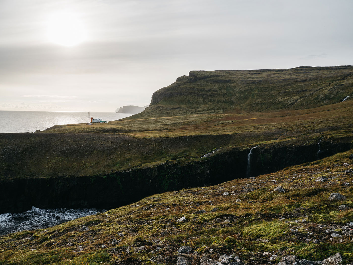 Látravík et le phare de Hornbjargsviti