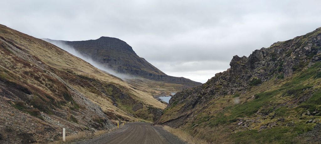 Driving in the Westfjords