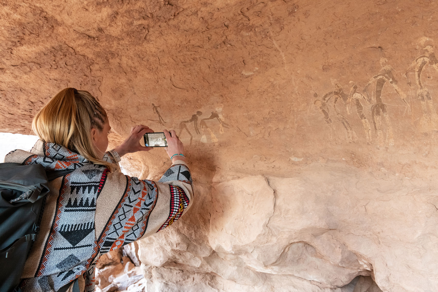 Felsmalereien in Algerien