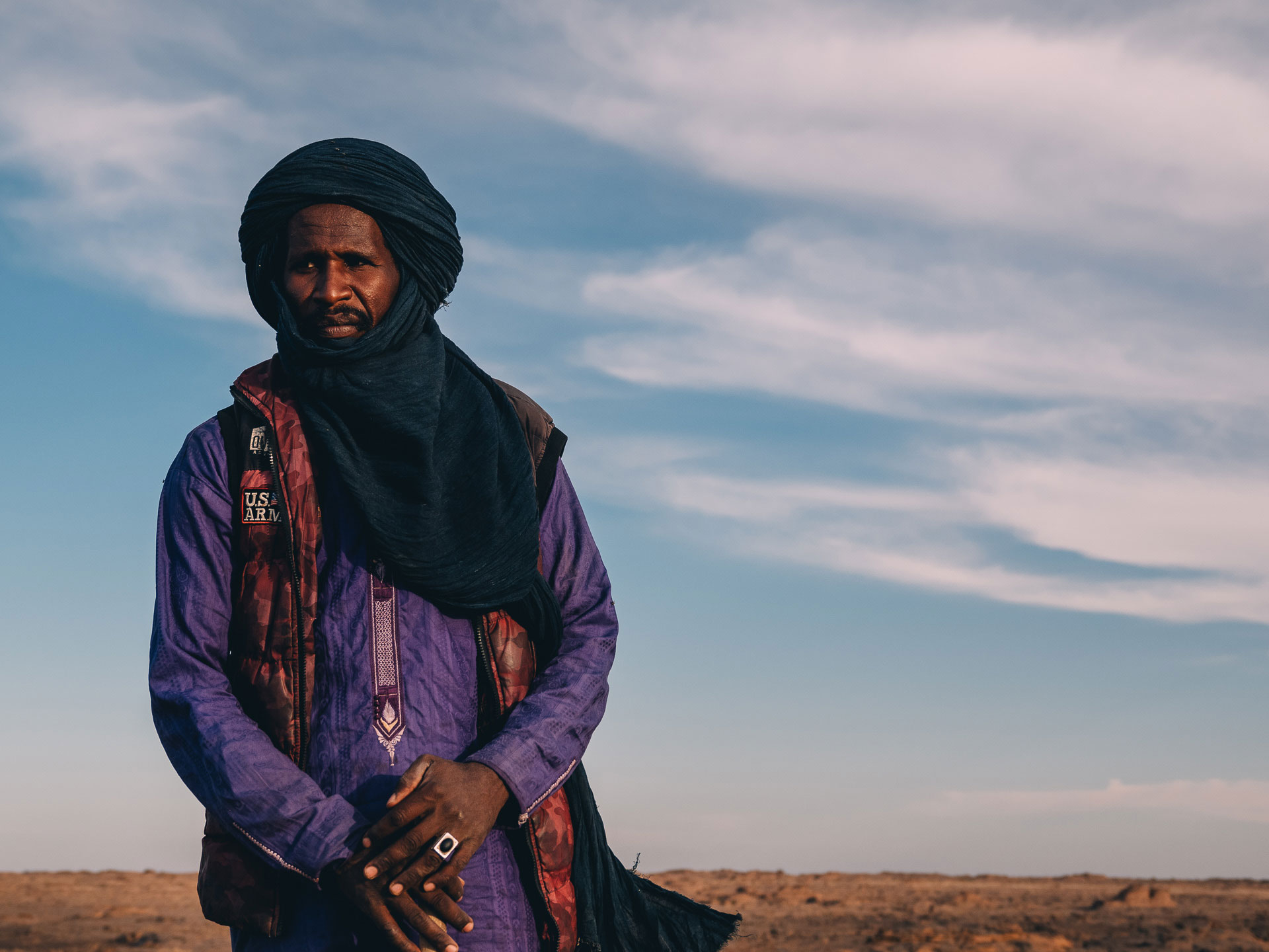 Touareg dans le Sahara algérien