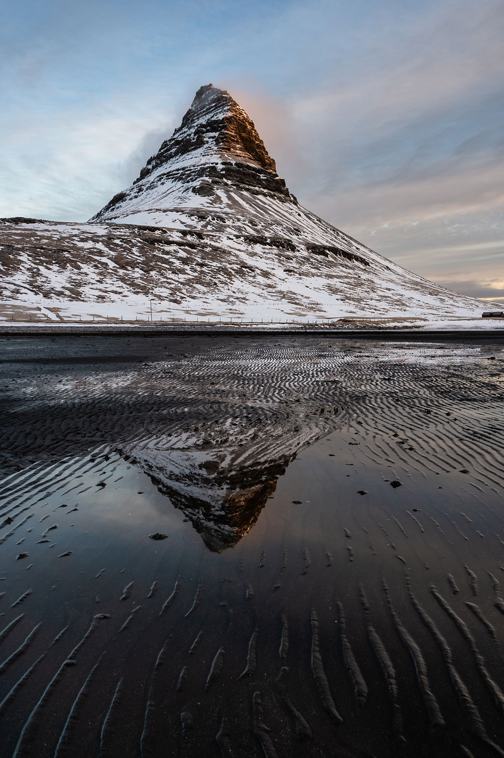 Kirkjufell mountain in Iceland