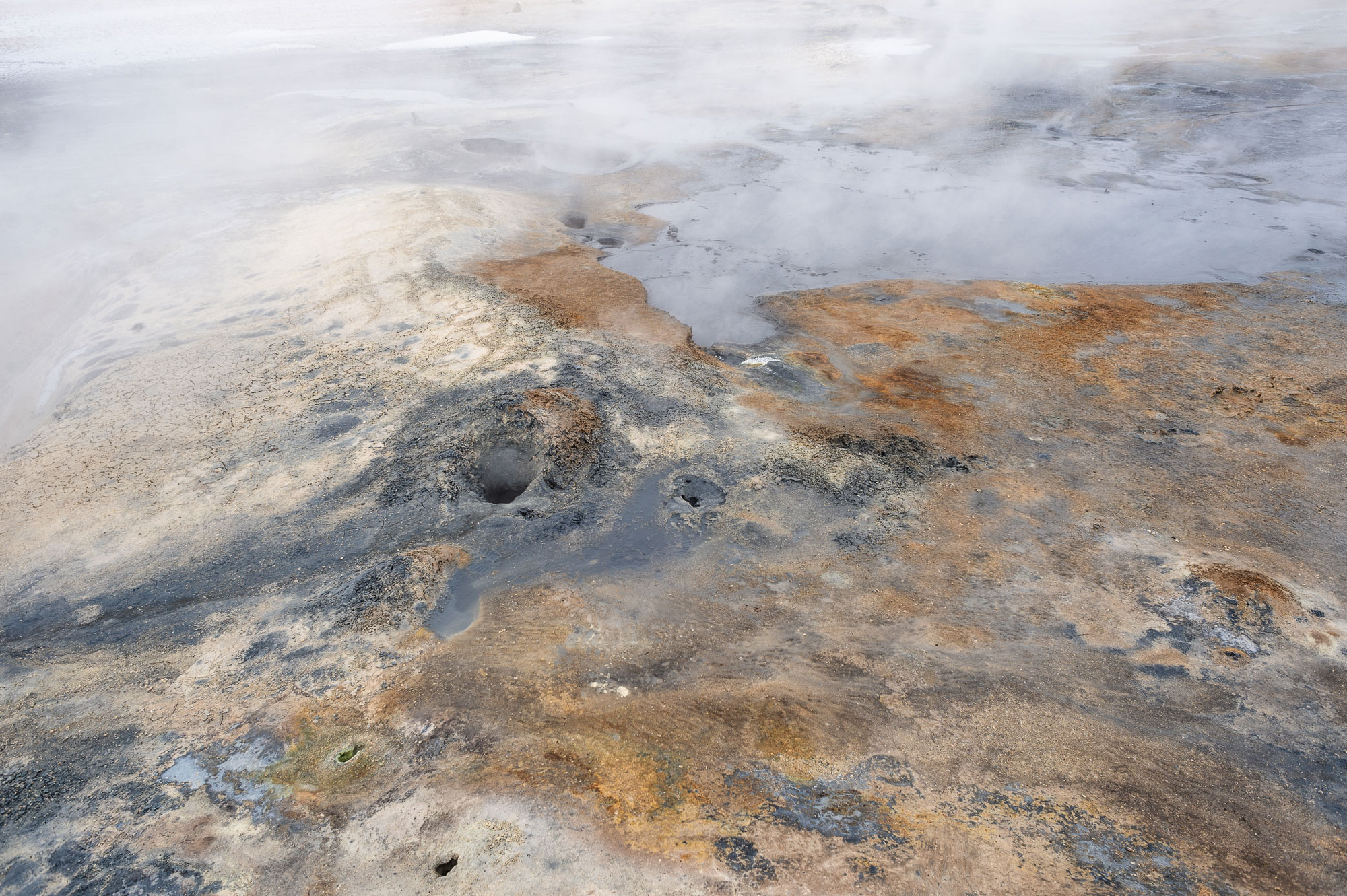 Hverir geothermal site