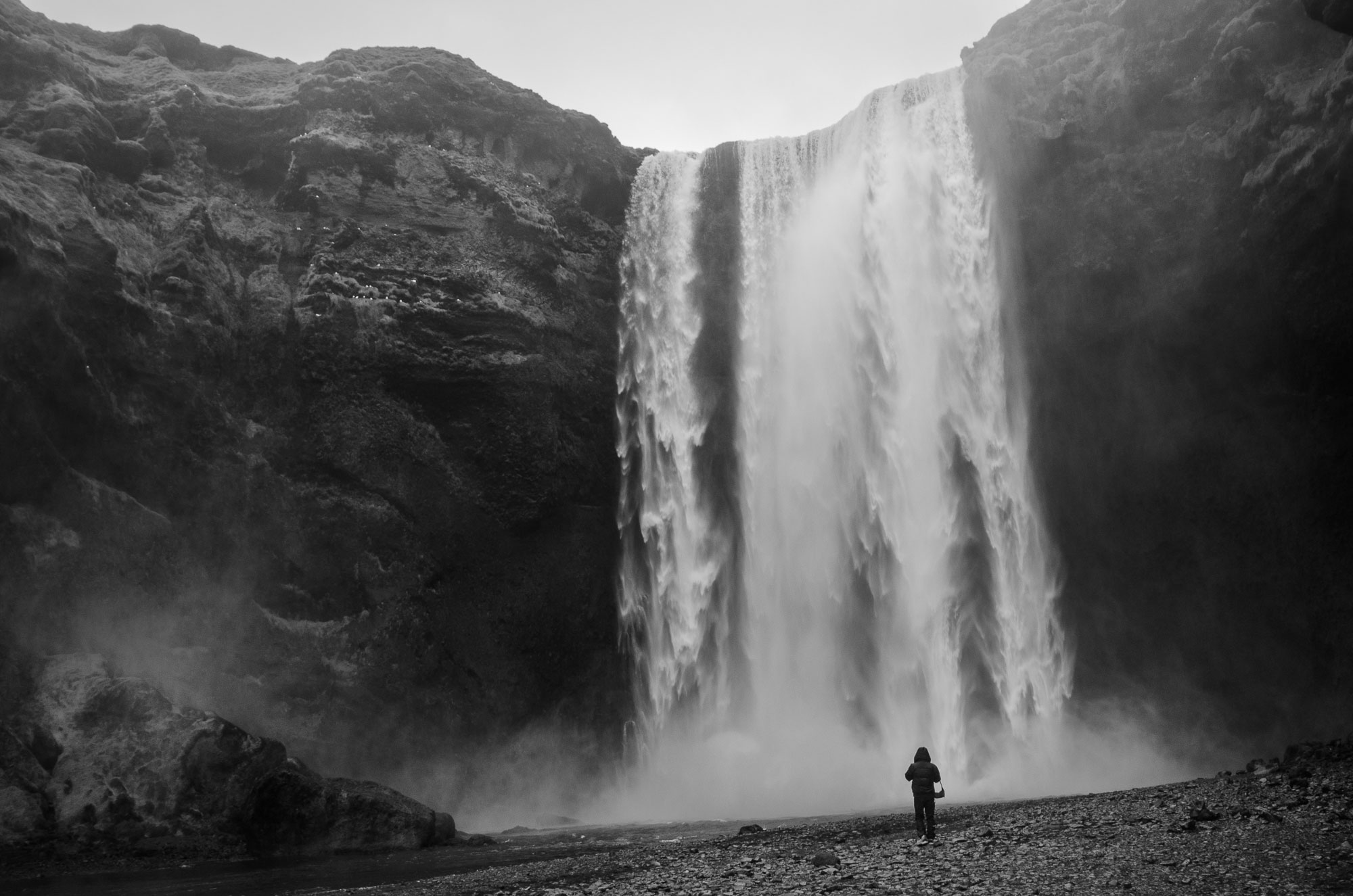 The Ring Road in Iceland: Skógafoss Waterfall